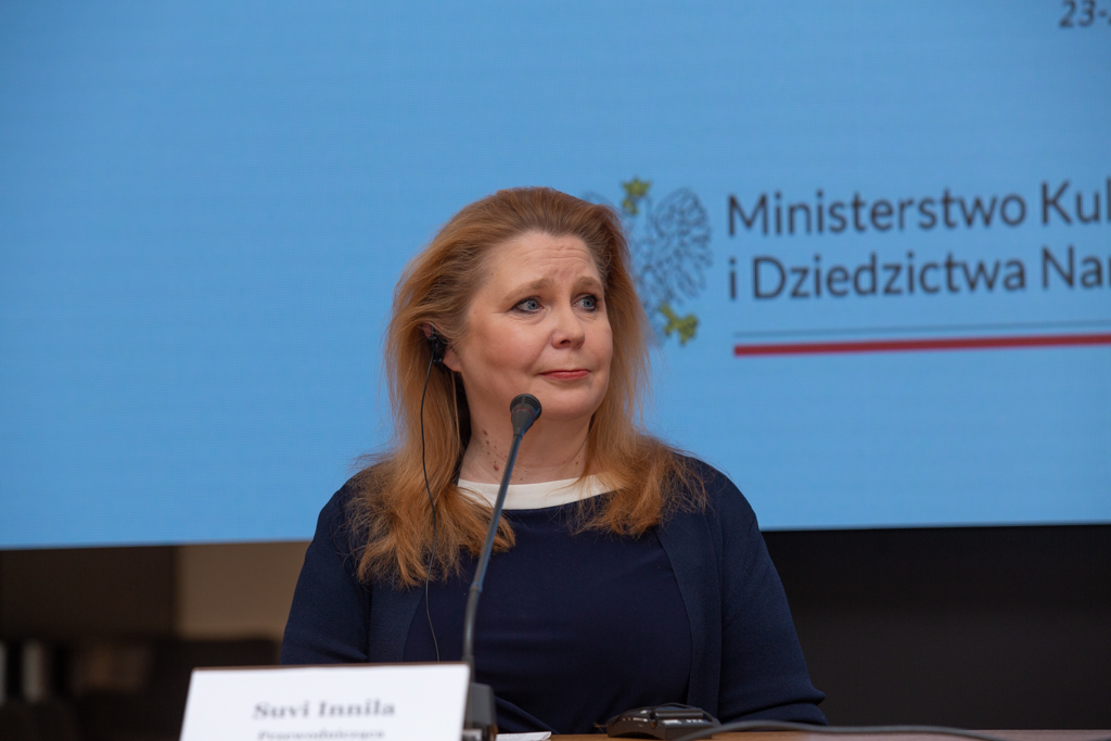 Przewodnicząca Panelu Ekspertów Suvi Innil